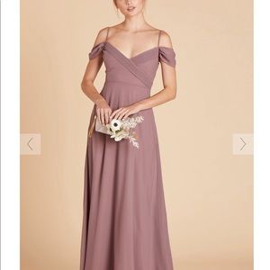 NEVER WORN. Mauve Birdy Grey bridesmaid dress